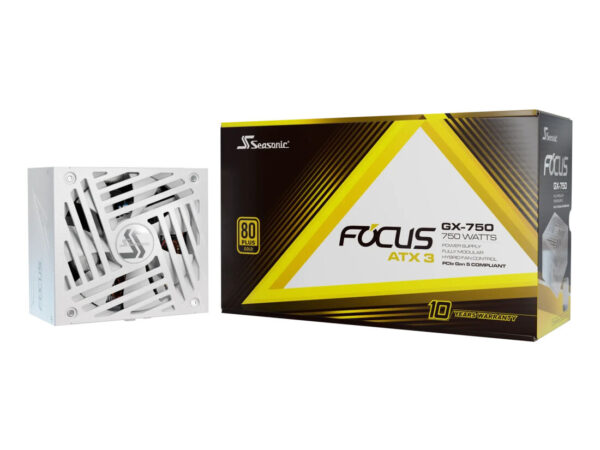 Seasonic Focus GX alimentatore per computer 750 W 24-pin ATX ATX Bianco
