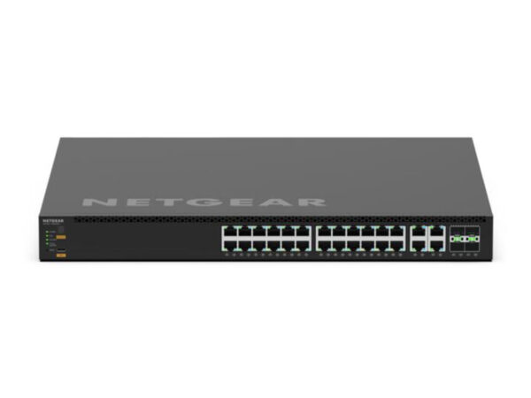 NETGEAR MSM4332 Gestito L3 Supporto Power over Ethernet (PoE) 1U Nero