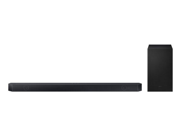 Samsung Soundbar HW-Q700D/ZF Serie Q, 9 Speaker, Wireless Dolby Atmos, Audio a 3.1.2 Canali, Q-Simphony, Compatibile con Alexa e Google Assistant, Titan Black 2024
