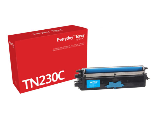 Everyday Toner  di Xerox Ciano compatibile con Brother TN230C, Capacità standard