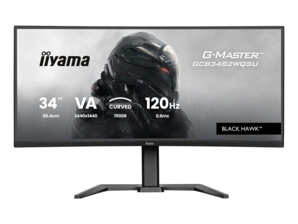 iiyama GCB3482WQSU-B1 Monitor PC 86,4 cm (34") 1440 x 3440 Pixel UltraWide Quad HD LED Nero