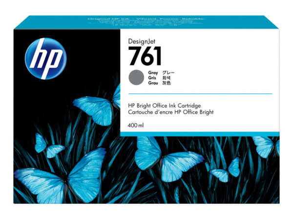 HP Cartuccia inchiostro grigio DesignJet 761, 400 ml