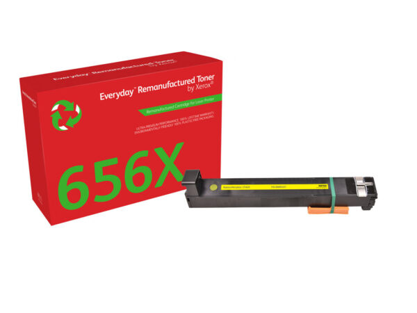 Everyday Toner rigenerato  di Xerox Giallo compatibile con HP 656X (CF462X), High capacity