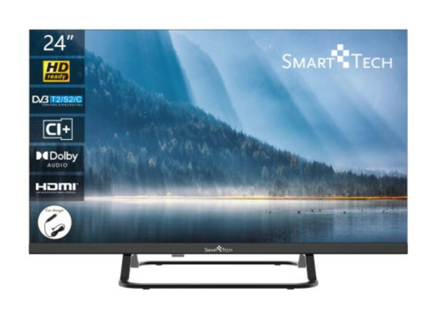 Smart-Tech 24HN01VC TV 61 cm (24") HD Nero 200 cd/m²