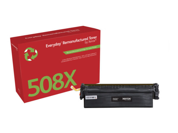 Toner rigenerato Everyday di Xerox Nero compatibile con HP 508X (CF360X), Alta capacità