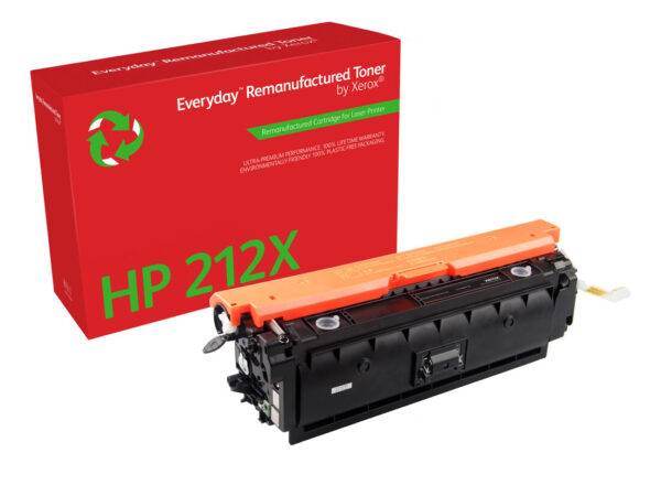 Everyday Toner  di Xerox Nero compatibile con HP 212X (W2120X), Alta capacità