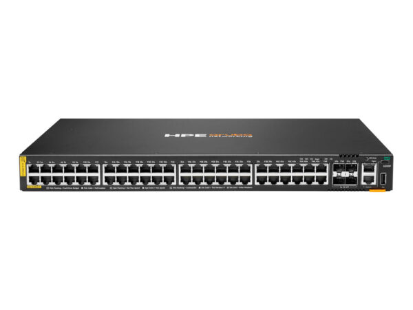 HPE Aruba Networking CX 6200F 48G Class-4 PoE 4SFP 740W Switch