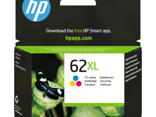 HP Cartuccia originale inchiostro tricromia ad alta capacità 62XL