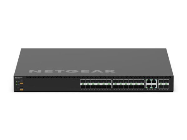 NETGEAR MSM4328F Gestito L3 10G Ethernet (100/1000/10000) 1U Nero