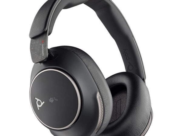 Poly Cuffie Voyager Surround 80 UC con connettore USB-C certificate per Microsoft Teams + adattatore USB-C/A