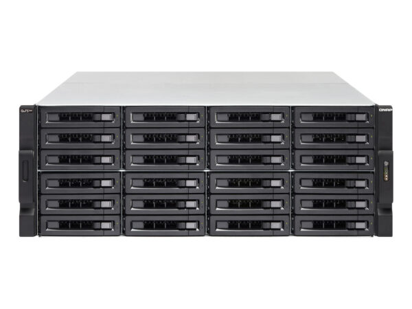 QNAP TS-h2483XU-RP NAS Armadio (4U) Collegamento ethernet LAN Nero E-2236