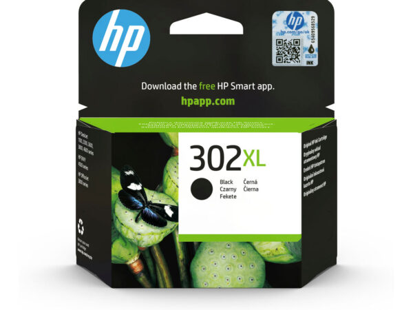 HP Cartuccia originale inchiostro nero ad alta capacità 302XL