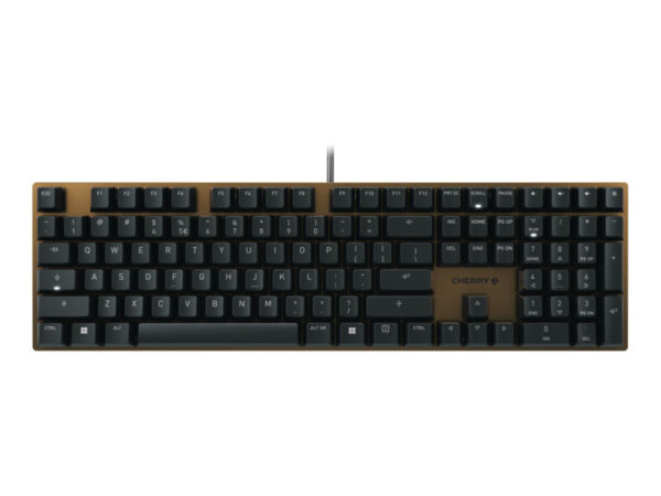 CHERRY KC 200 MX tastiera Universale USB QWERTY Inglese Nero, Bronzo