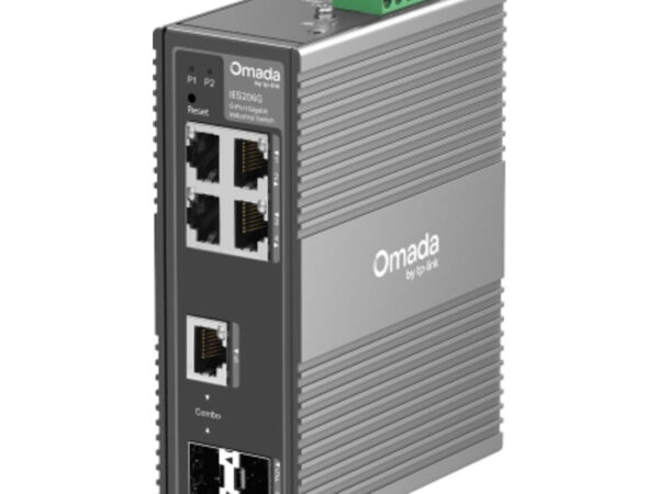 TP-Link Omada IES206G switch di rete Gestito Gigabit Ethernet (10/100/1000) Nero