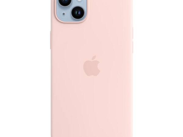 Apple Custodia MagSafe in silicone per iPhone 14 Plus - Rosa creta