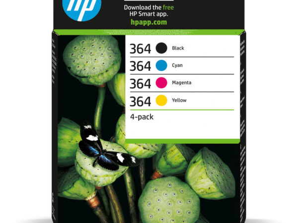 HP Confezione da 4 cartucce originali di inchiostro nero/ciano/magenta/giallo 364