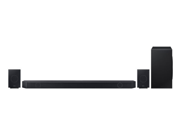 Samsung Soundbar HW-Q990D/ZF Serie Q, 22 Speaker, Wireless Dolby Atmos, Audio a 11.1.4 Canali, Q-Simphony, Alexa integrato e compatibile con Google Assistant, Graphite Black 2024