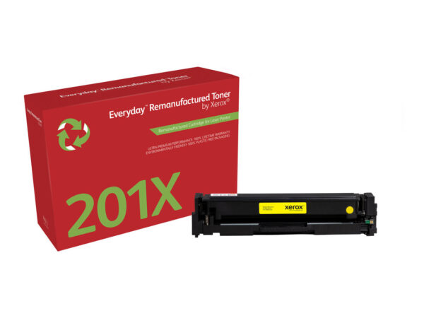 Toner rigenerato Everyday di Xerox Giallo compatibile con HP 201X (CF402X), Alta capacità