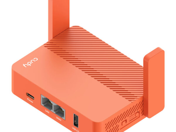 Cudy AC1200 router wireless Fast Ethernet Arancione