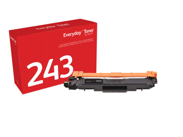 Everyday Toner  di Xerox Nero compatibile con Brother TN-243BK, Alta capacità