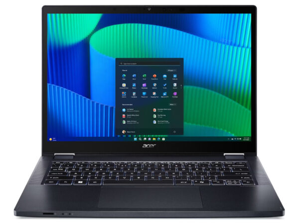 Acer TravelMate TMP414RN-54-TCO-552W Intel Core Ultra 5 125U Ibrido (2 in 1) 35,6 cm (14") Touch screen WUXGA 16 GB DDR5-SDRAM 1 TB SSD Wi-Fi 6E (802.11ax) Windows 11 Pro Italiano Blu