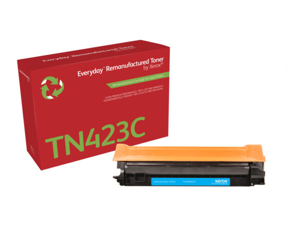 Toner rigenerato Everyday di Xerox Ciano compatibile con Brother TN423C, Alta capacità