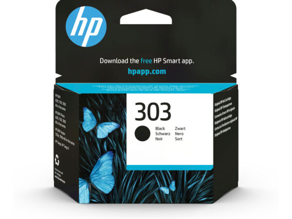 HP Cartuccia di inchiostro nero originale 303