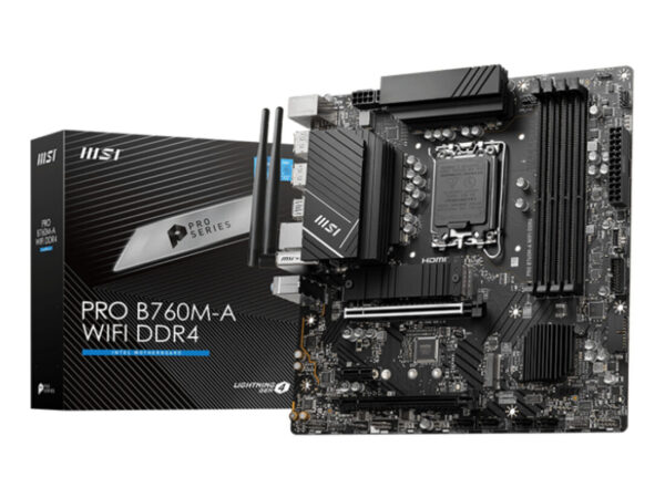 MSI PRO B760M-A WIFI DDR4 scheda madre Intel B760 LGA 1700 micro ATX