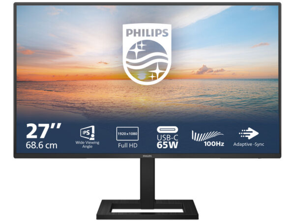 Philips Serie 1000 27E1N1300AE/00 LED display 68,6 cm (27") 1920 x 1080 Pixel Full HD LCD Nero