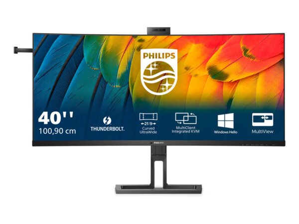 Philips 40B1U6903CH/00 Monitor PC 100,8 cm (39.7") 5120 x 2160 Pixel 5K Ultra HD LCD Nero