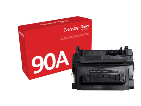 Everyday Toner  di Xerox Nero compatibile con HP 90A (CE390A), Capacità standard