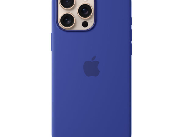 Apple Custodia MagSafe in silicone per iPhone 16 Pro Max - Blu oltremare