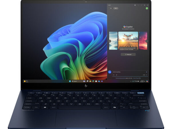 HP EliteBook Ultra G1q Copilot+ PC Qualcomm Snapdragon X1E-78-100 Computer portatile 35,6 cm (14") Touch screen 2.2K 32 GB LPDDR5x-SDRAM 1 TB SSD Wi-Fi 7 (802.11be) Windows 11 Pro Blu