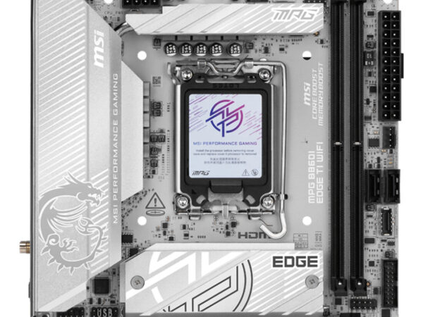 MSI MPG B860I EDGE TI WIFI scheda madre Intel B860 LGA 1851 (Socket V1) mini ITX