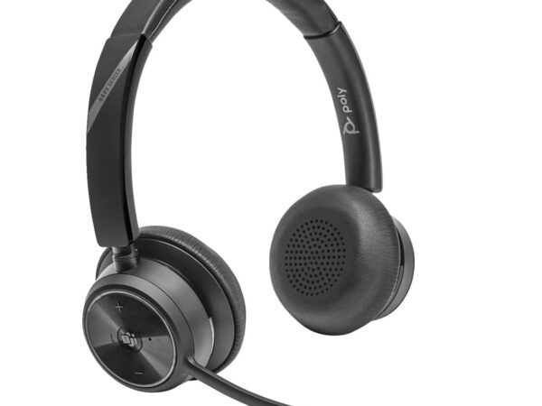 Poly Cuffie stereo per ufficio Savi 7420 DECT 1880-1900 Mhz certificate per Microsoft Teams