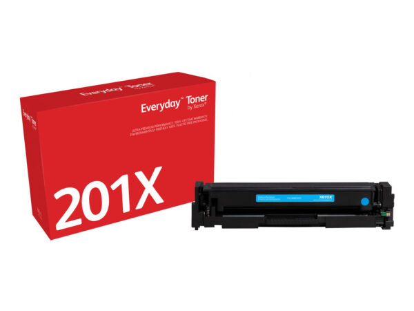 Everyday Toner  di Xerox Ciano compatibile con HP 201X (CF401X), Alta capacità