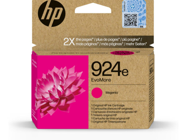 HP Cartuccia di inchiostro magenta originale 924e EvoMore