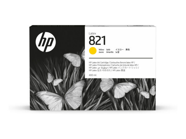 HP Cartuccia di inchiostro Latex giallo 821 da 400 ml