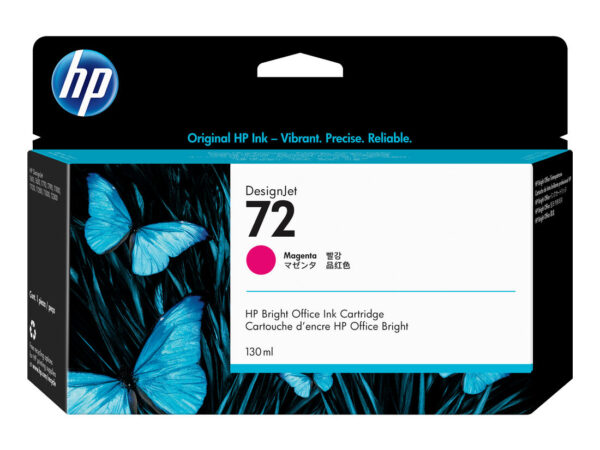 HP Cartuccia inchiostro magenta 72, 130 ml
