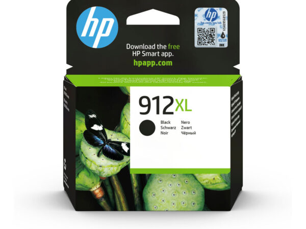 HP Cartuccia di inchiostro nero originale 912XL ad alta capacità
