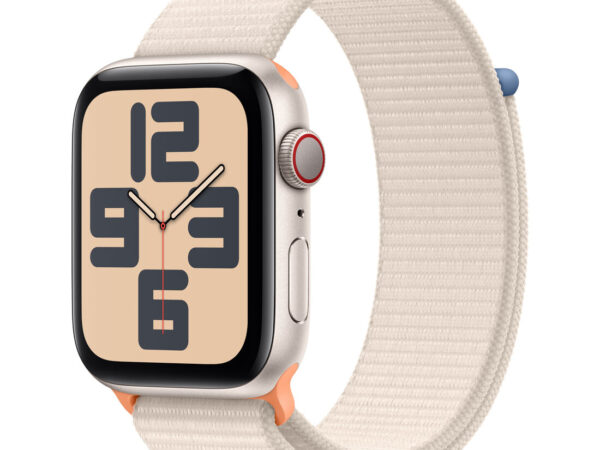 Apple Watch SE GPS + Cellular Cassa 44mm in Alluminio Galassia con Cinturino Sport Loop Galassia