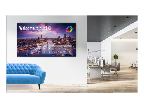 Avocor AVK-8510 visualizzatore di messaggi 2,16 m (85") LED Wi-Fi 450 cd/m² 4K Ultra HD Processore integrato Android 16/7