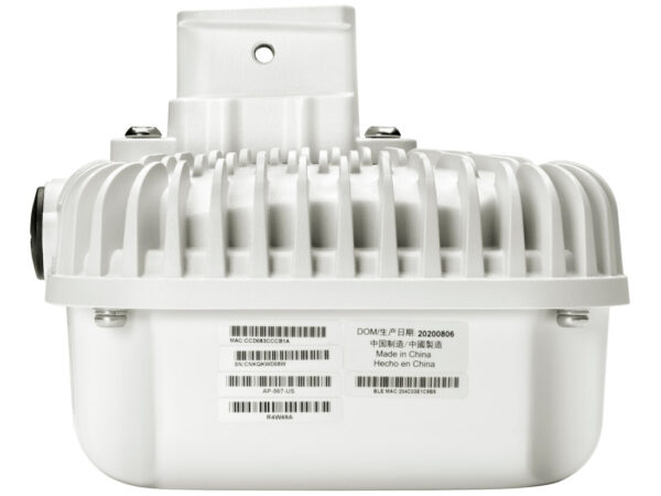 HPE Aruba Networking Access point per esterni AP-567 (RW) 802.11ax Dual Radio 2x2 TAA con antenne direzionali integrate