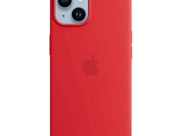 Apple Custodia MagSafe in silicone per iPhone 14 - (PRODUCT)RED