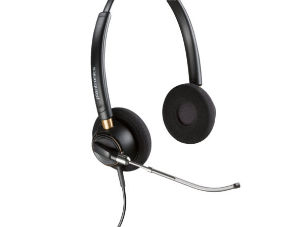 Poly Cuffie EncorePro 520V binaurali VoiceTube + Quick Disconnect