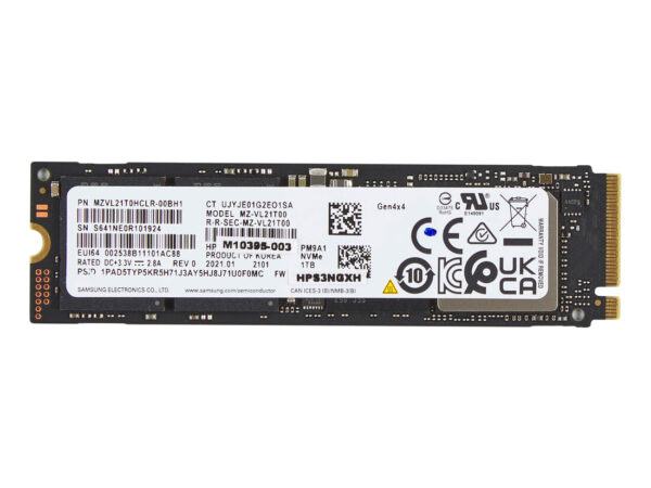 HP 1TB PCIe-4x4 NVMe Solid State Drive
