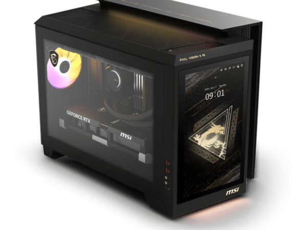 MSI MEG Vision X AI 2NVZ9-003EU Intel Core Ultra 9 285K 64 GB DDR5-SDRAM 2 TB SSD NVIDIA GeForce RTX 5090 Windows 11 Home Desktop PC Nero