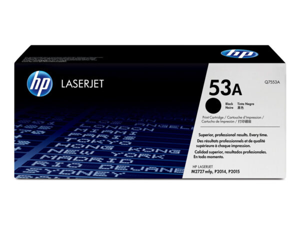 HP Cartuccia Toner originale nero LaserJet 53A