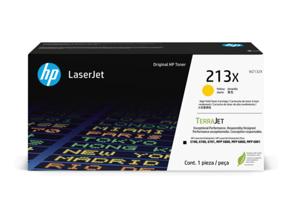 HP Cartuccia toner originale giallo ad alta capacità LaserJet 213X