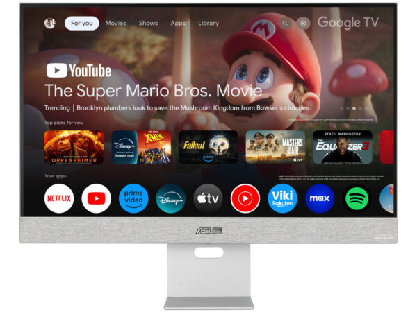 ASUS ZenScreen Smart Monitor MS27UC Monitor PC 68,6 cm (27") 3840 x 2160 Pixel 4K Ultra HD LCD Grigio